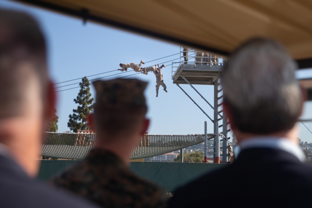 General Counsel of the Navy Visits MCRD San Diego 18-19 July 2023