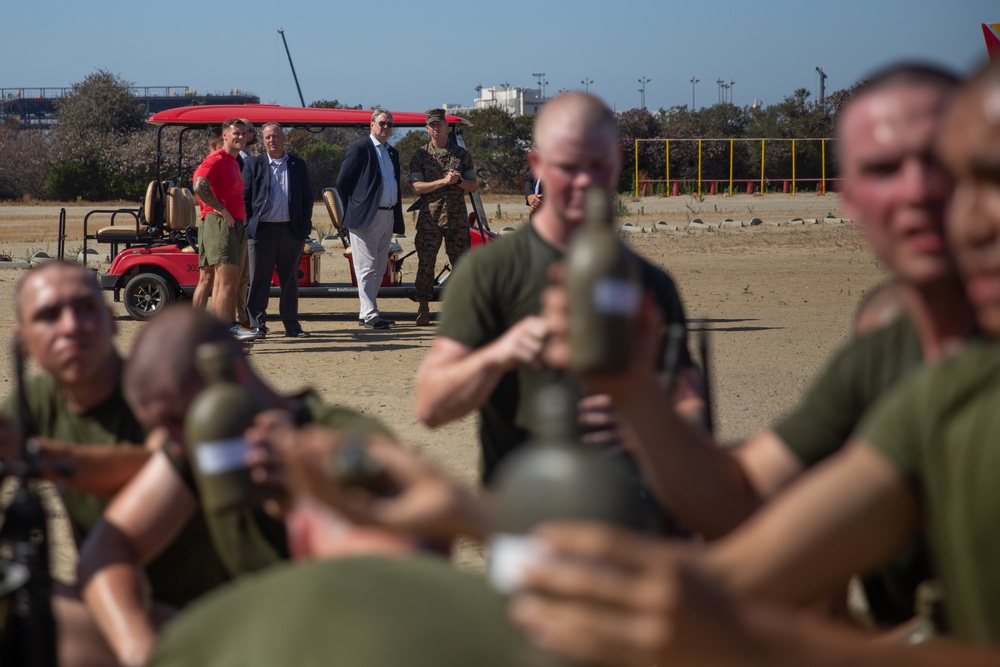 General Counsel of the Navy Visits MCRD San Diego 18-19 July 2023