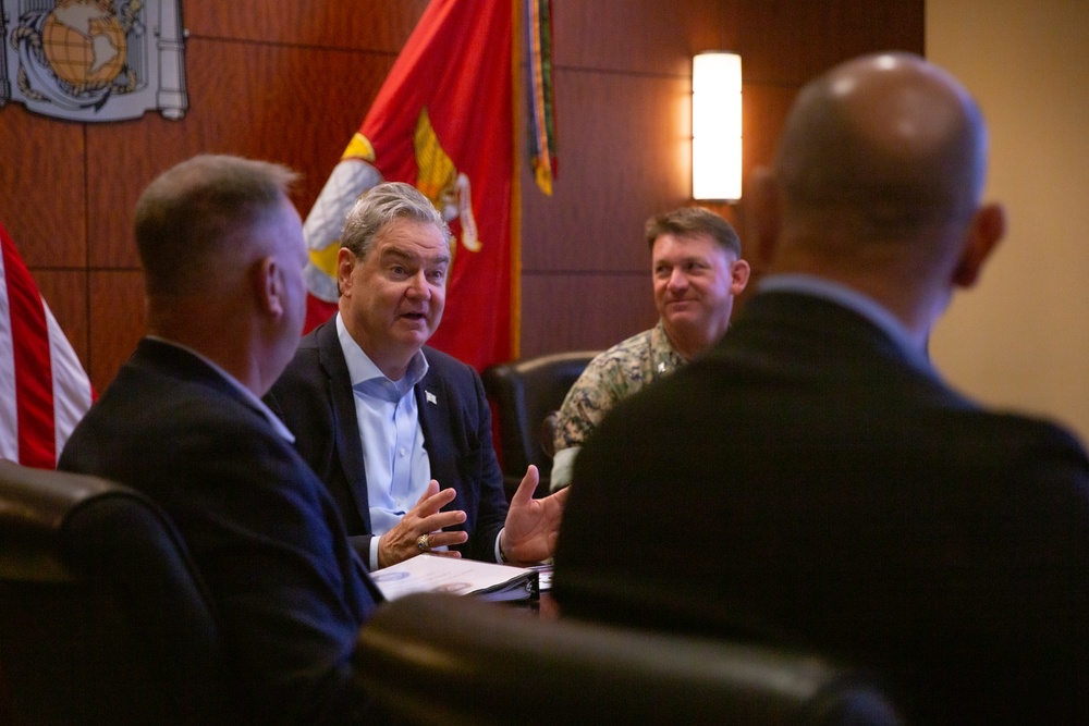 General Counsel of the Navy Visits MCRD San Diego 18-19 July 2023