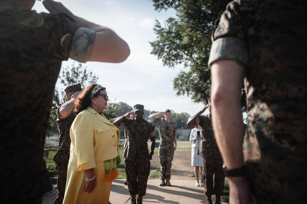 British Ambassador visits Quantico