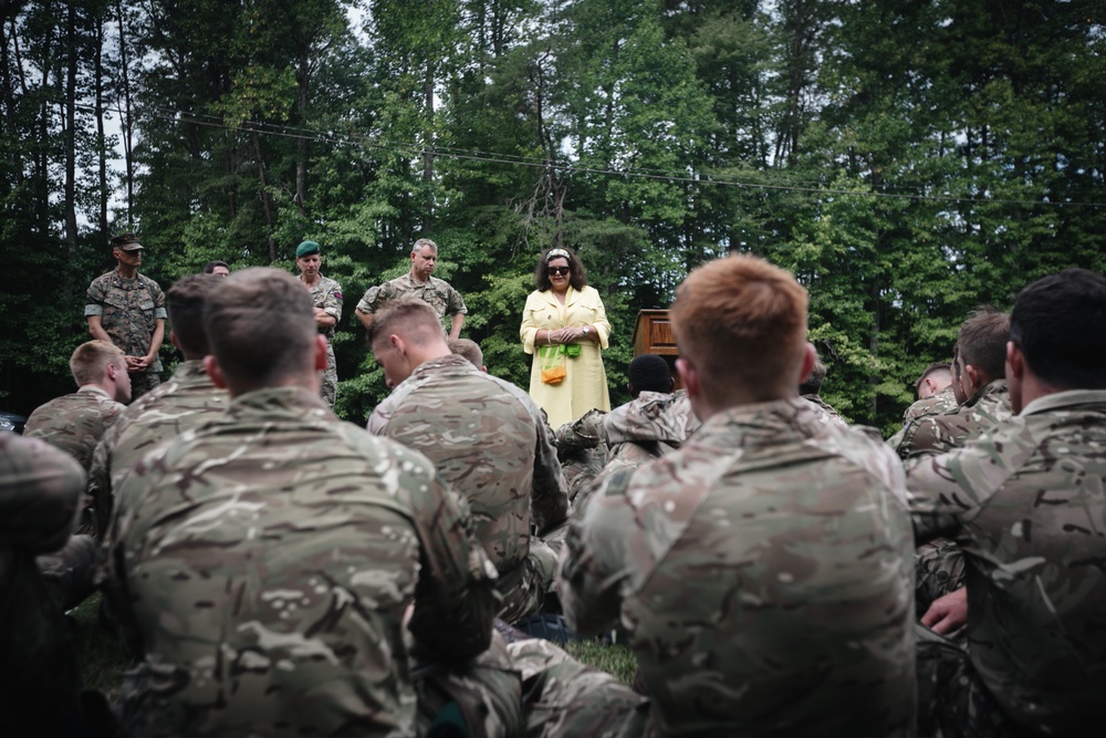 British Ambassador visits Quantico