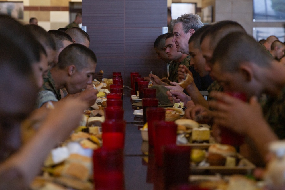 General Counsel of the Navy Visits MCRD San Diego 18-19 July 2023