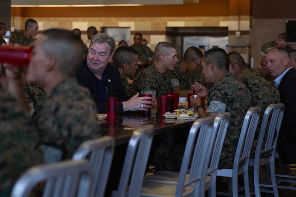 General Counsel of the Navy Visits MCRD San Diego 18-19 July 2023