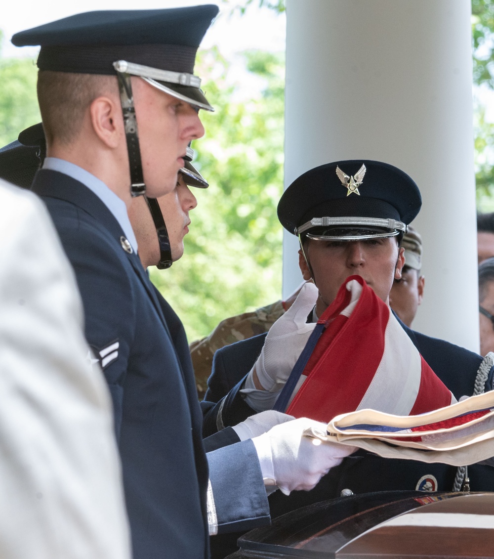 Dover AFB Honor Guard recognizes fallen Airman