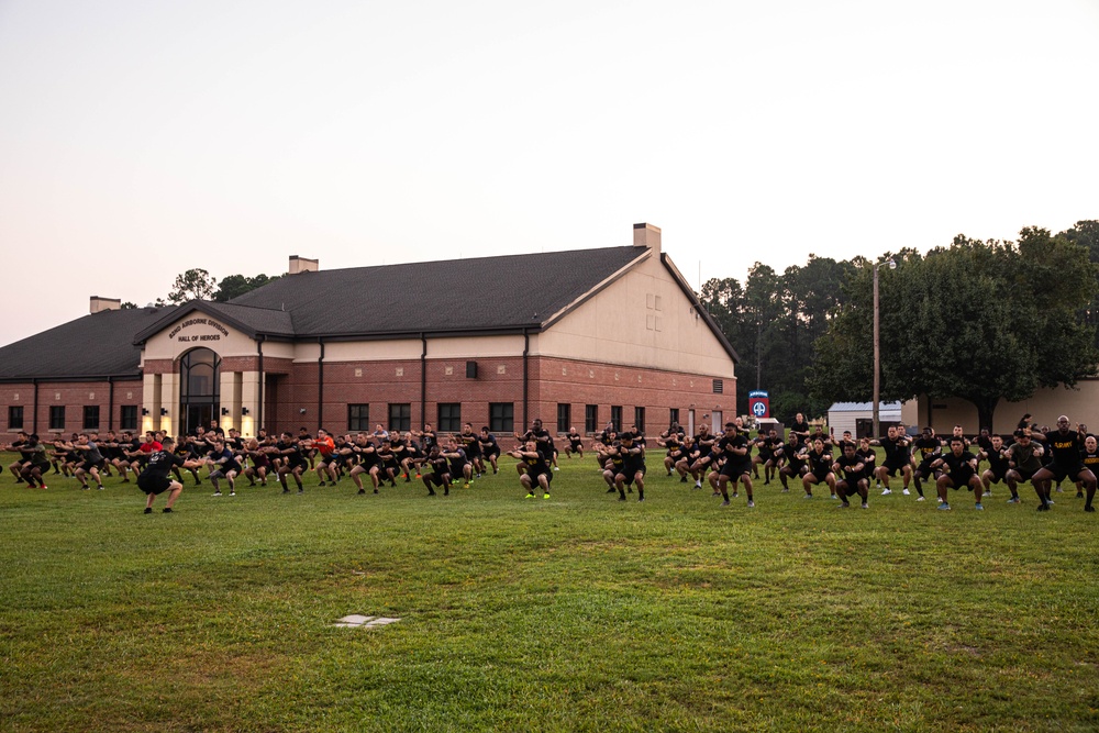 SMA Grinston’s Last Formation Run on Fort Liberty