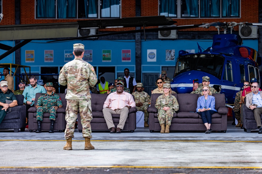 SOUTHCOM Commanding General, other foreign dignitaries visit TRADEWINDS 23