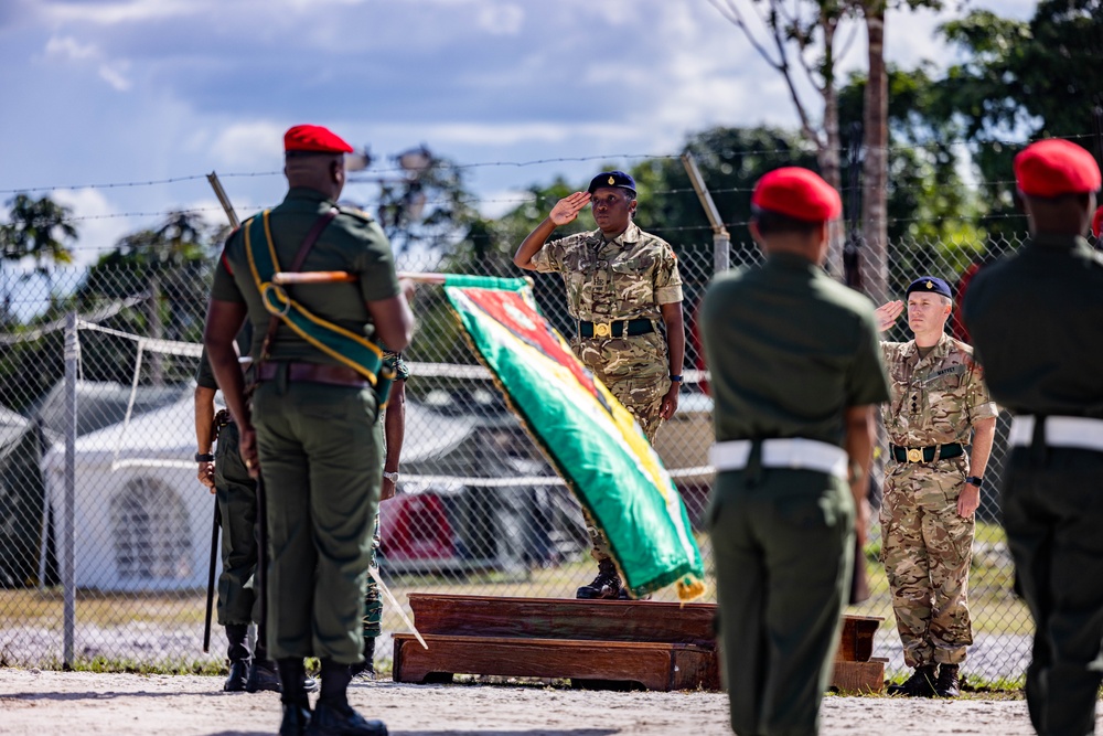 Bermuda Governor visits troops at TRADEWINDS 23