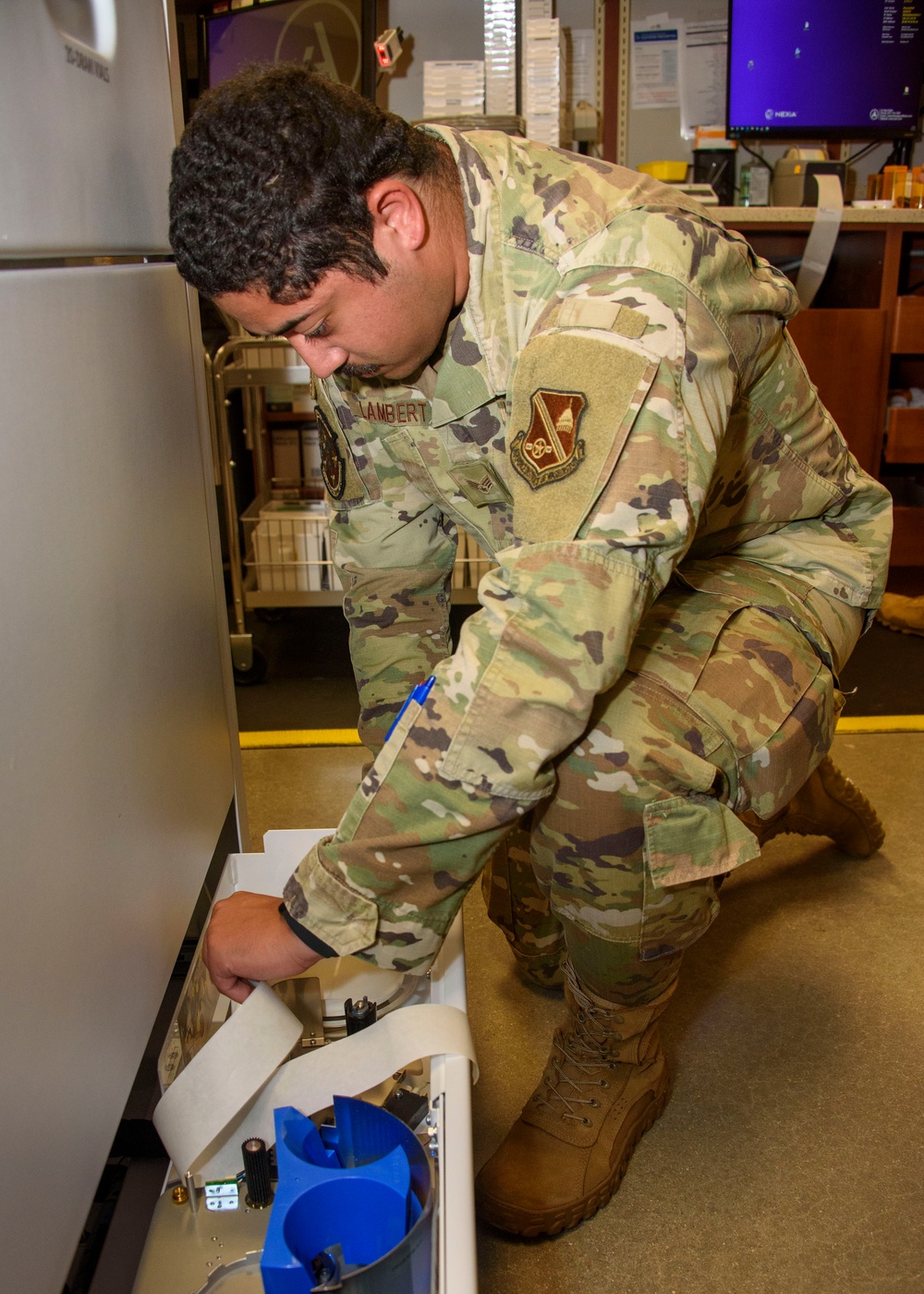 316th Medical Group gains new vial-filling machine for faster prescription filling