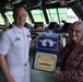 USS Detroit Welcomes U.S. Ambassador for Ship Tour