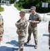 Maj. Gen. Reina Camp Stephenson Site Visit
