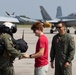 Lt. Col. Dickerson celebrates final flight with MCAS Beaufort