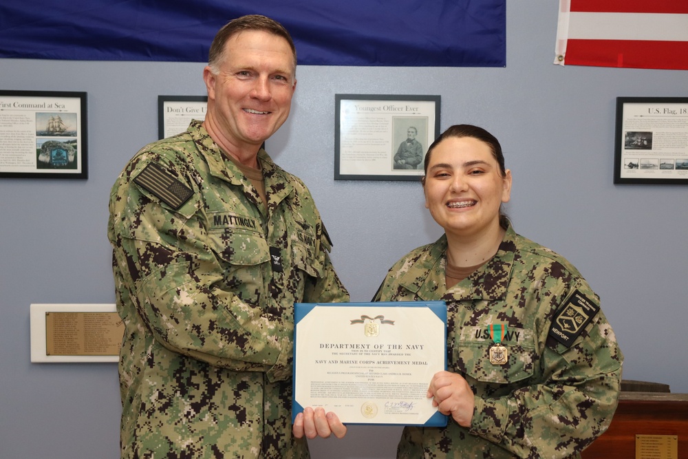 Naval Service Training Command's Junior Sailor of the Year - 2022