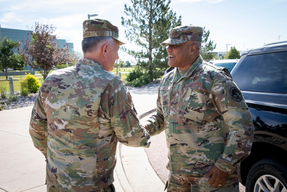 Gen. Anthony Cotton visits NORAD and USNORTHCOM headquarters