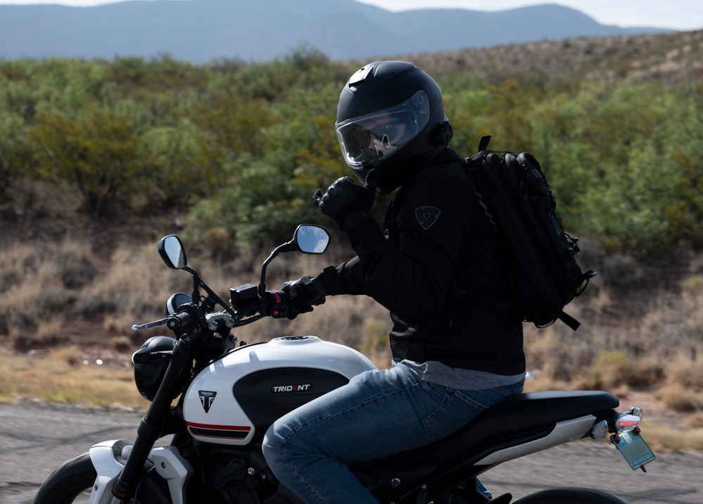 49th Wing Safety conducts motorcycle group mentorship ride