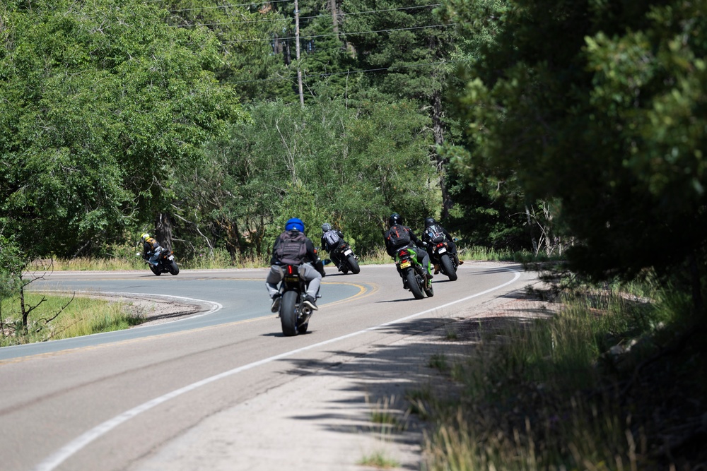 49th Wing Safety conducts motorcycle group mentorship ride