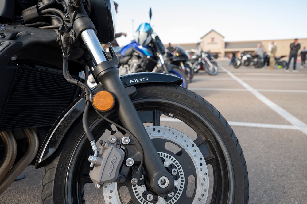 49th Wing Safety conducts motorcycle group mentorship ride