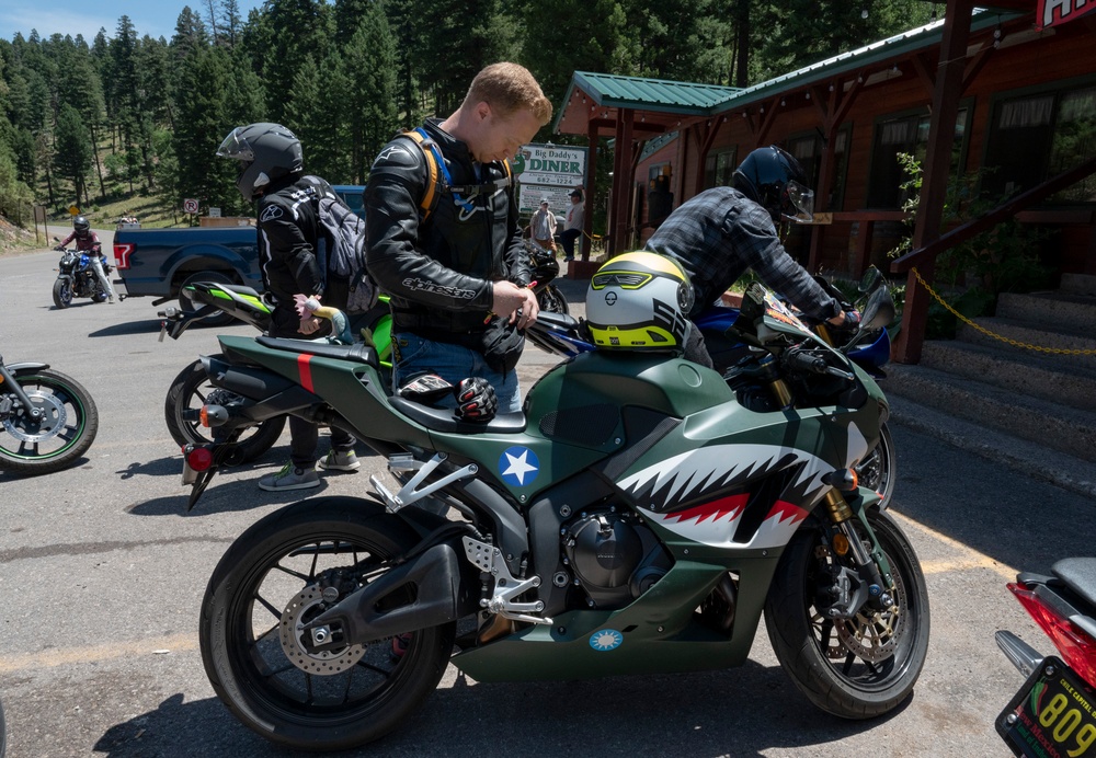 49th Wing Safety conducts motorcycle group mentorship ride