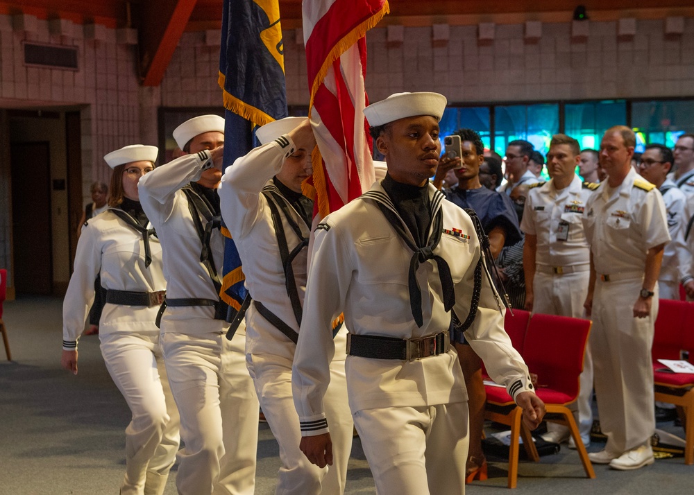 Nebraska Blue Holds Change of Command