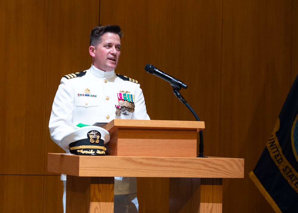 Nebraska Blue Holds Change of Command