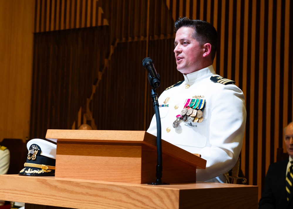 Nebraska Blue Holds Change of Command