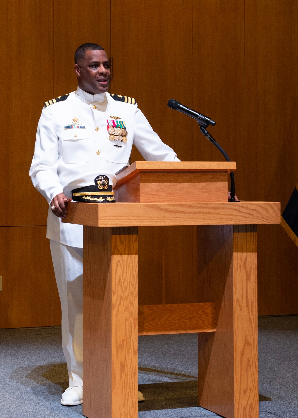 Nebraska Blue Holds Change of Command