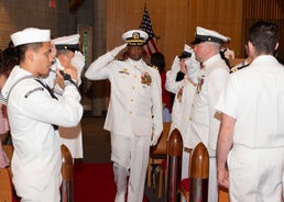 Nebraska Blue Holds Change of Command