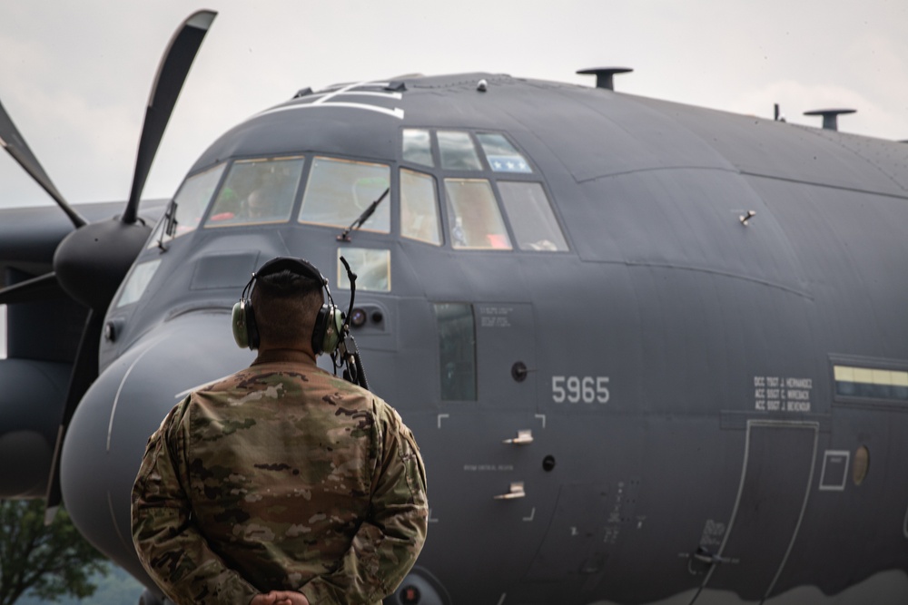 MC-130J Commando II Arrival Ceremony