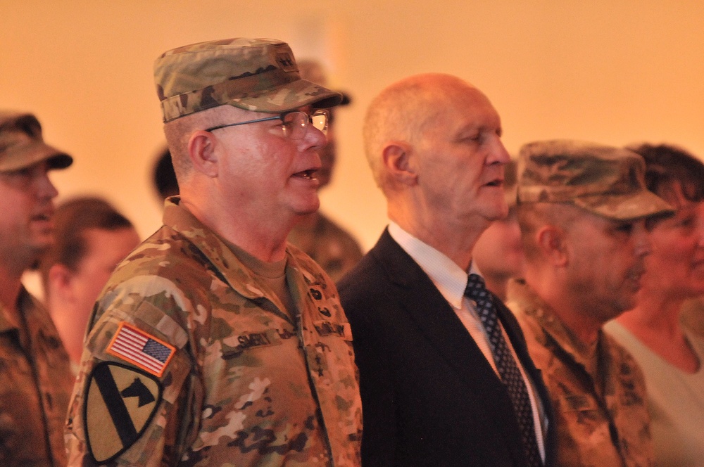 Garrison welcomes master explosive ordnance disposal technician as its senior enlisted leader