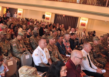 Garrison welcomes master explosive ordnance disposal technician as its senior enlisted leader