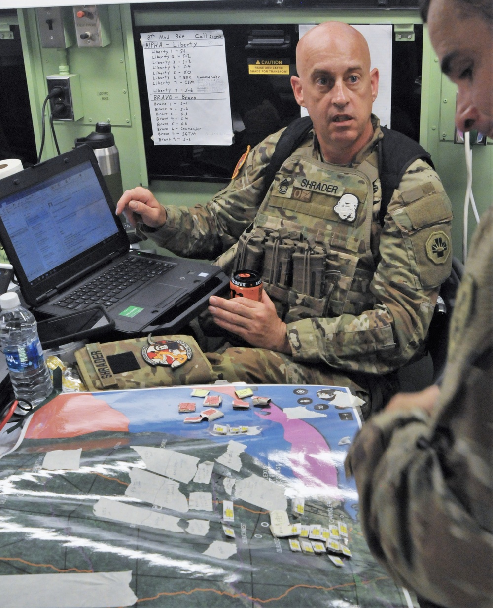 FORT DIX- US Army Reserve Warrior Exercise (WAREX) 8th MEDCOM