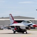 The Thunderbirds arrive ahead of the Sioux Falls Airshow