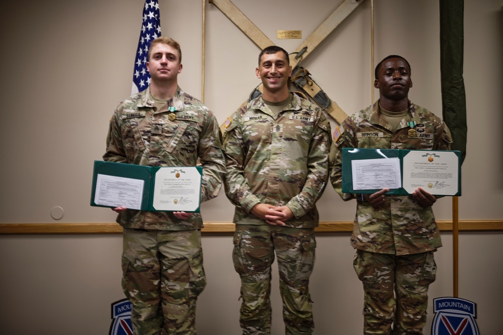 10th Mountain Division NCO and Soldier of the Year Crowned