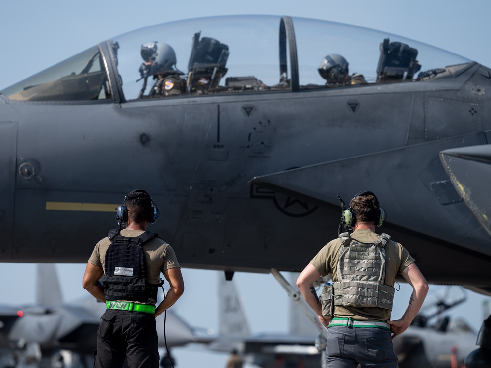 4th FW sharpens Strike Eagle talons during RT 23-1