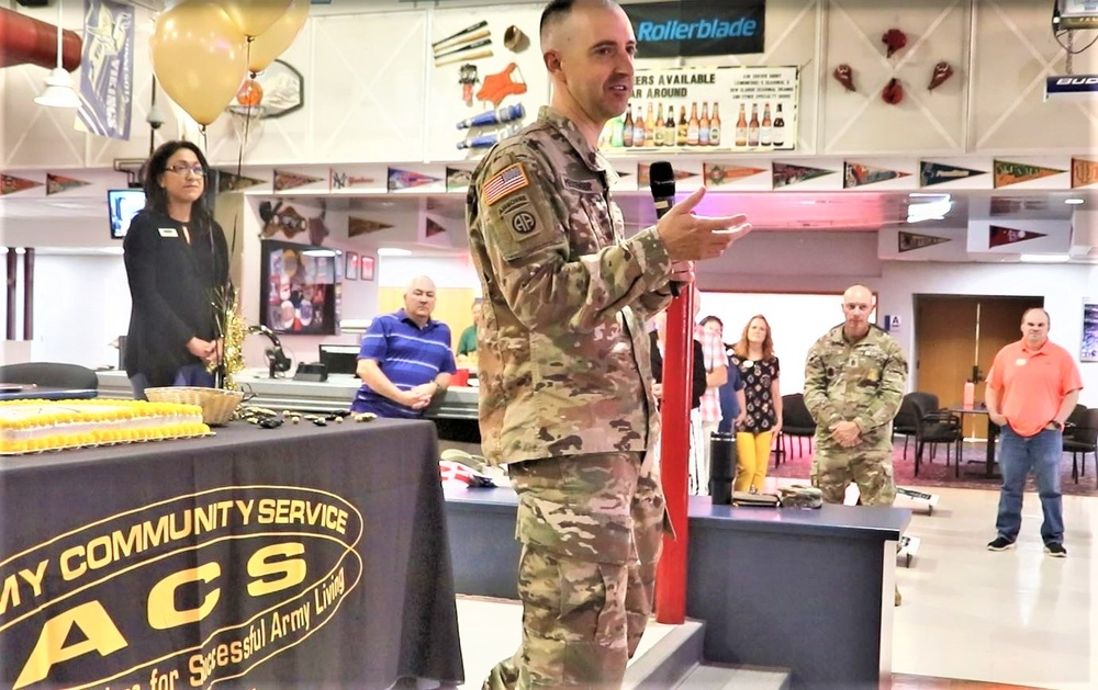 Fort McCoy celebrates Army Community Service's 58th birthday