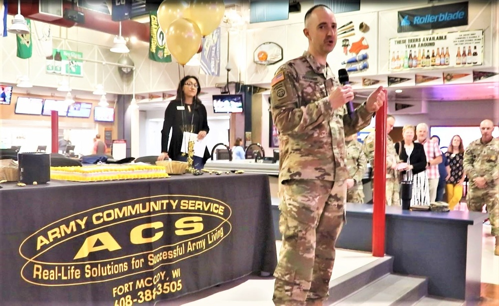 Fort McCoy celebrates Army Community Service's 58th birthday