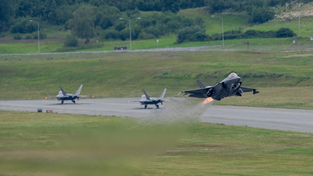 Raptors and Lightning share Arctic skies