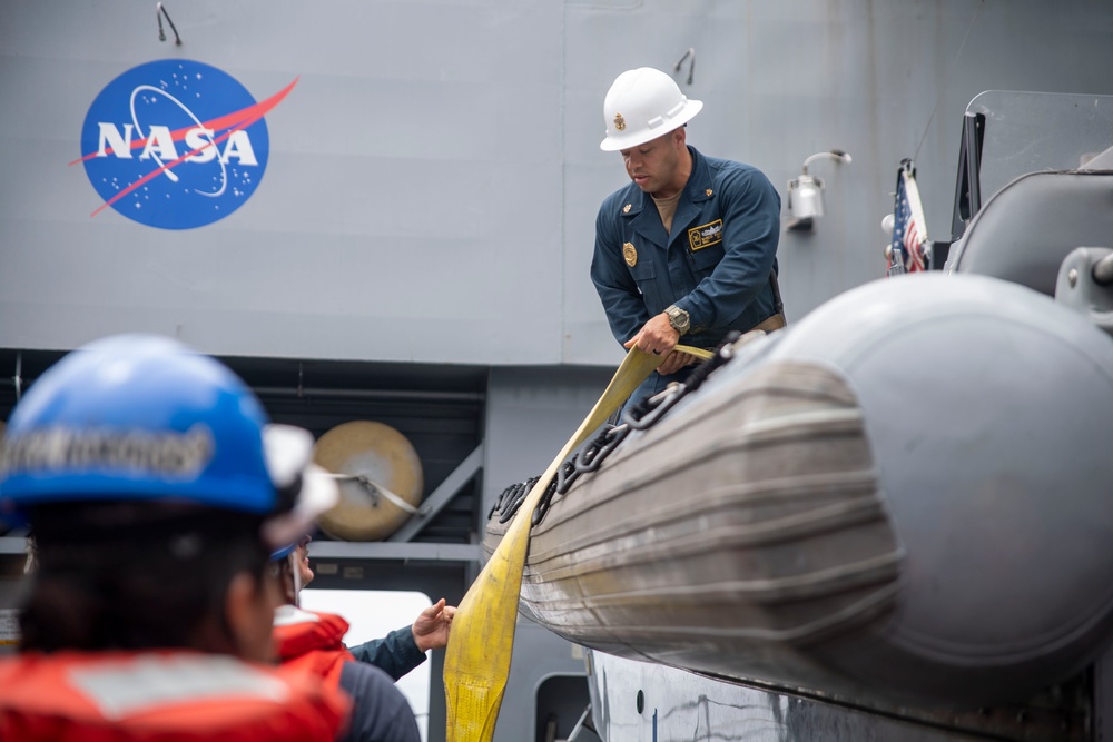 U.S. Navy and NASA Conduct URT-10