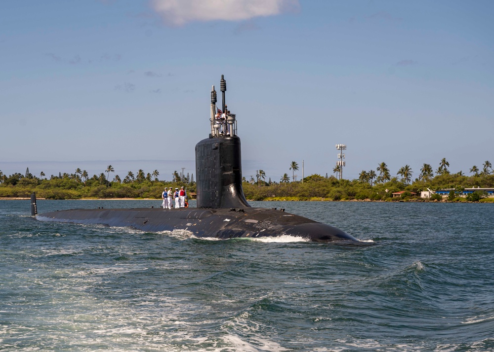 USS Vermont Returns