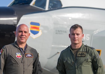 Royal Air Force flies with the 82nd Reconnaissance Squadron