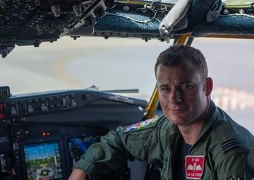 Royal Air Force flies with the 82nd Reconnaissance Squadron