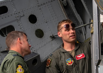 Royal Air Force flies with the 82nd Reconnaissance Squadron