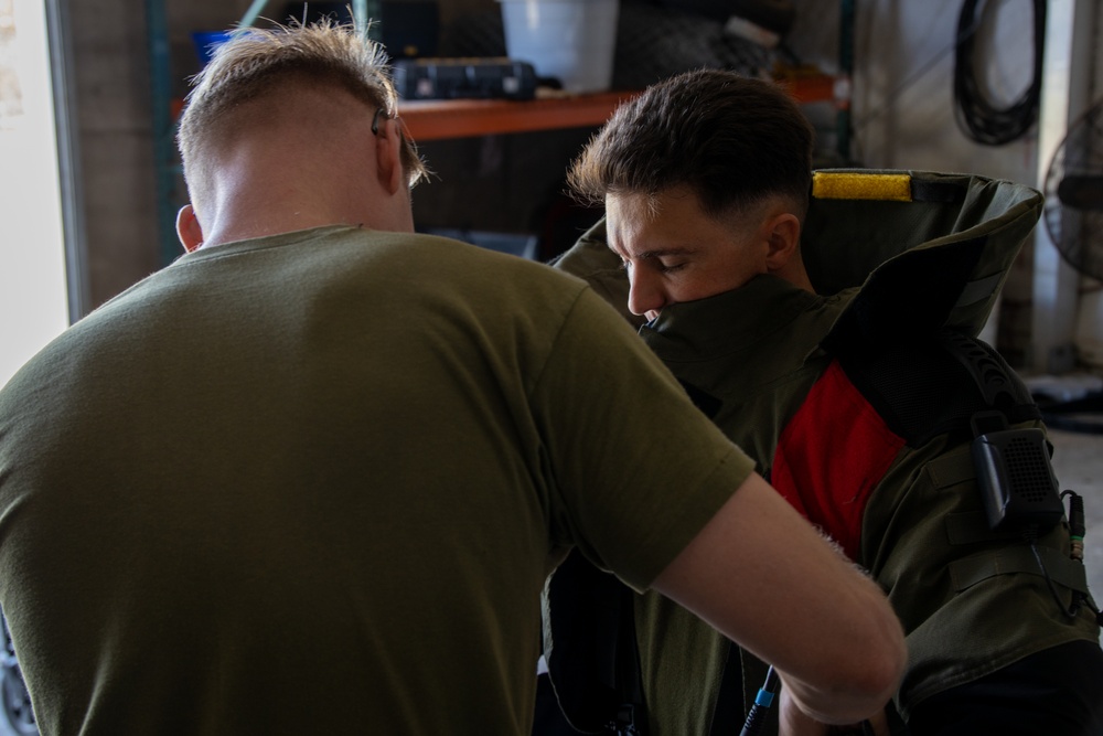 MCBH and MWSS-174 EOD Conduct CONUS IED Response Training