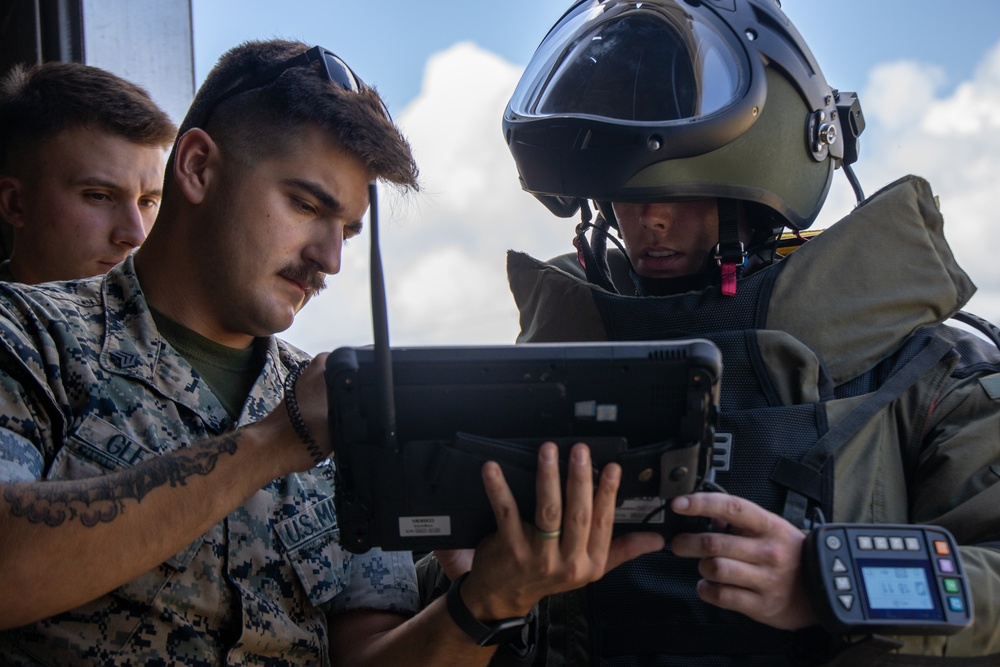 MCBH and MWSS-174 EOD Conduct CONUS IED Response Training