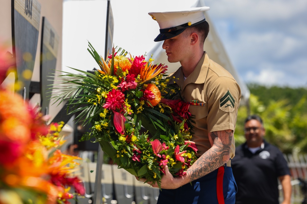 Guam 79th Liberation: Wreath Laying Ceremony