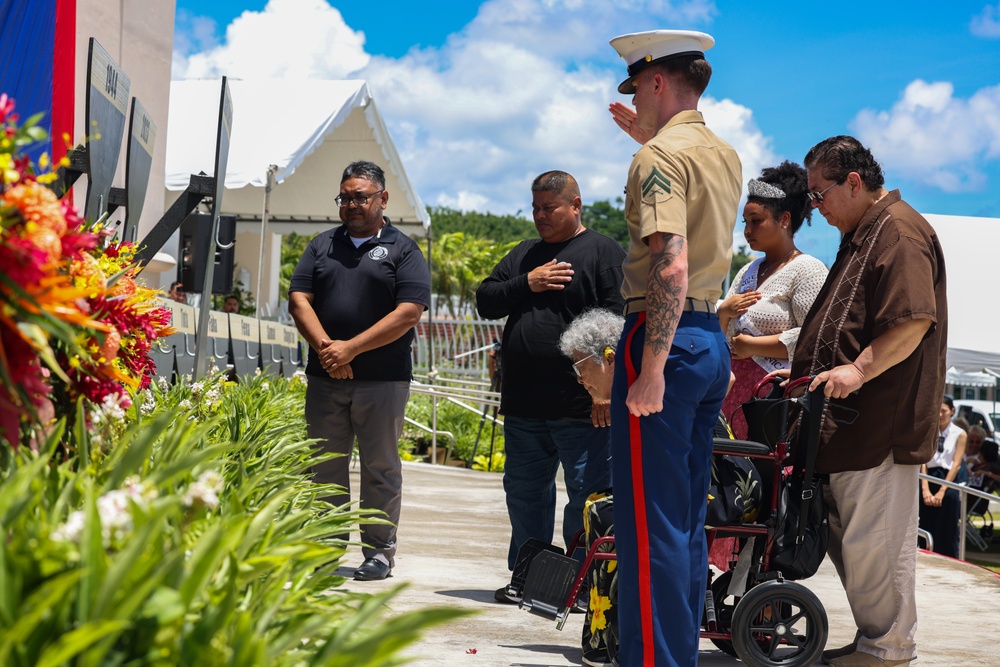 Guam 79th Liberation: Wreath Laying Ceremony