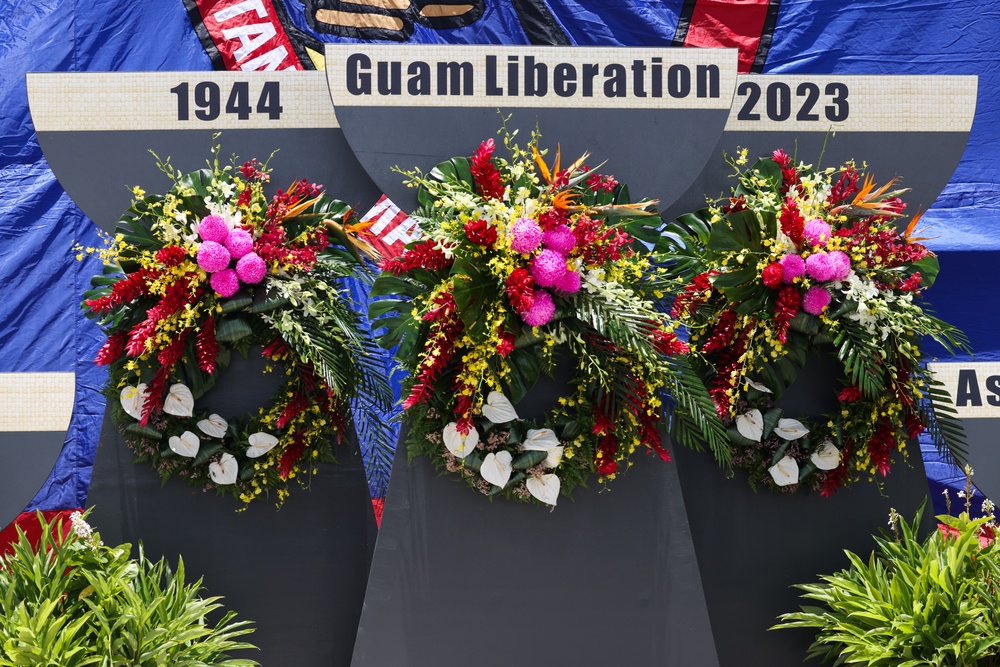 Guam 79th Liberation: Wreath Laying Ceremony