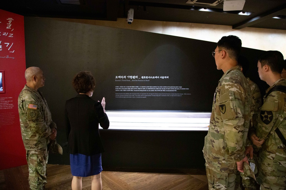 ROK-US Army chaplains partner for unit ministry training at Korean historic sites