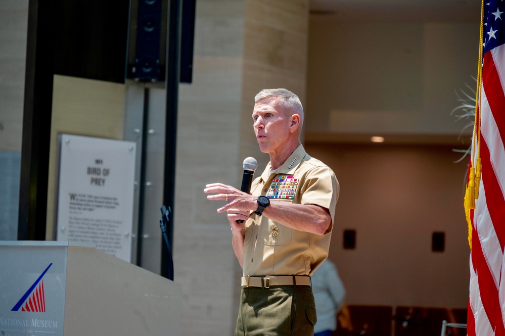 Secretary of the Navy (SECNAV) Carlos Del Toro Announces Future Expeditionary Sea Base Ship ESB 8