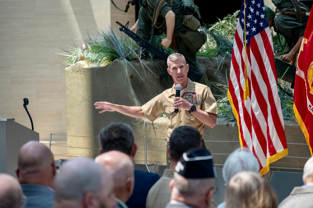 Secretary of the Navy (SECNAV) Carlos Del Toro Announces Future Expeditionary Sea Base Ship ESB 8