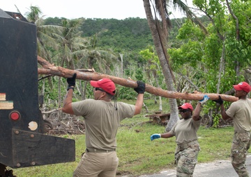 556th, 560th and 567th RED HORSE aid Andersen in Typhoon Mawar recovery
